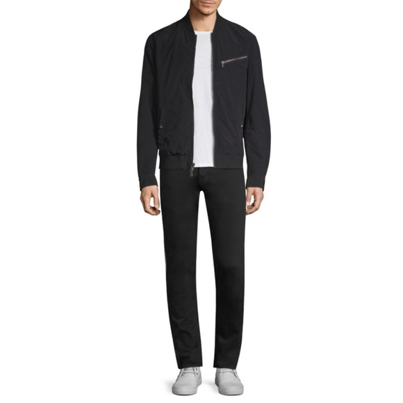 JOHN VARVATOS USA Full Zip Pocketed Bomber Jacket - Picture 2 of 8